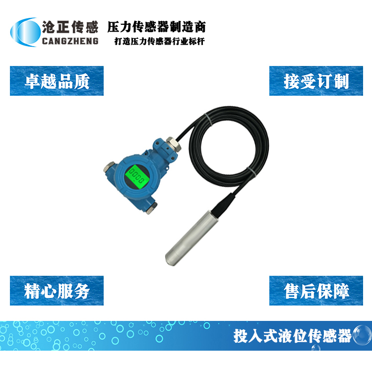 滄正分體式投入式液位傳感器 滄正分體式投入式液位傳感器