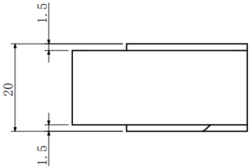 CAZF-3D40三維力傳感器外形尺寸圖2 CAZF-3D40三維力傳感器外形尺寸圖2